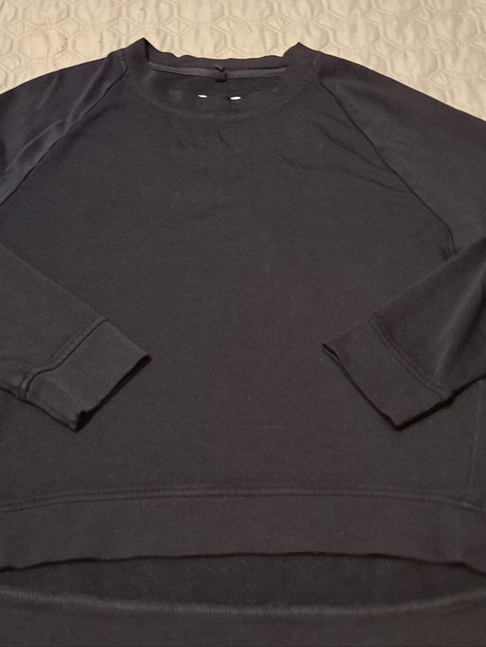 Lou & Grey Black Crewneck Sweater Small